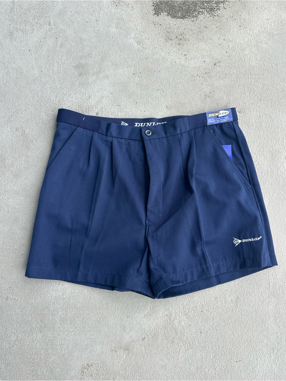 NWT Vintage Dunlap Navy Athletic Shorts